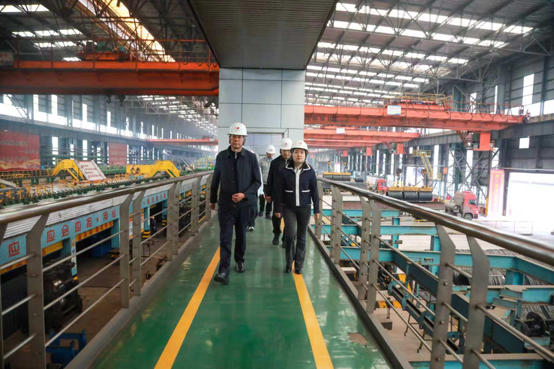 市委統戰部  市工商聯深入宏達集團進行調研